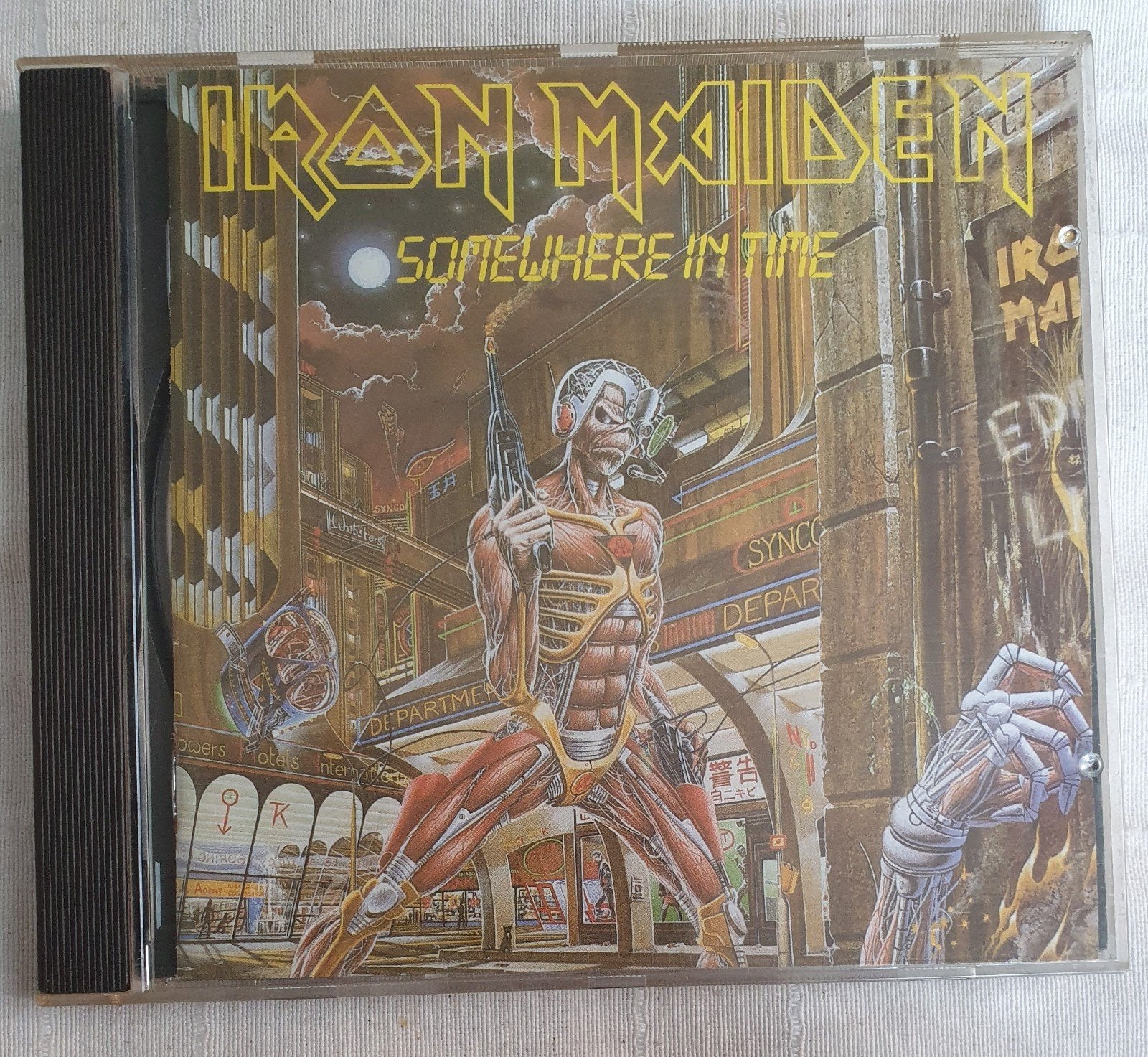 CD Iron Maiden - Somewhere in time, Verzenden, Hardrock, Inclusief boekje