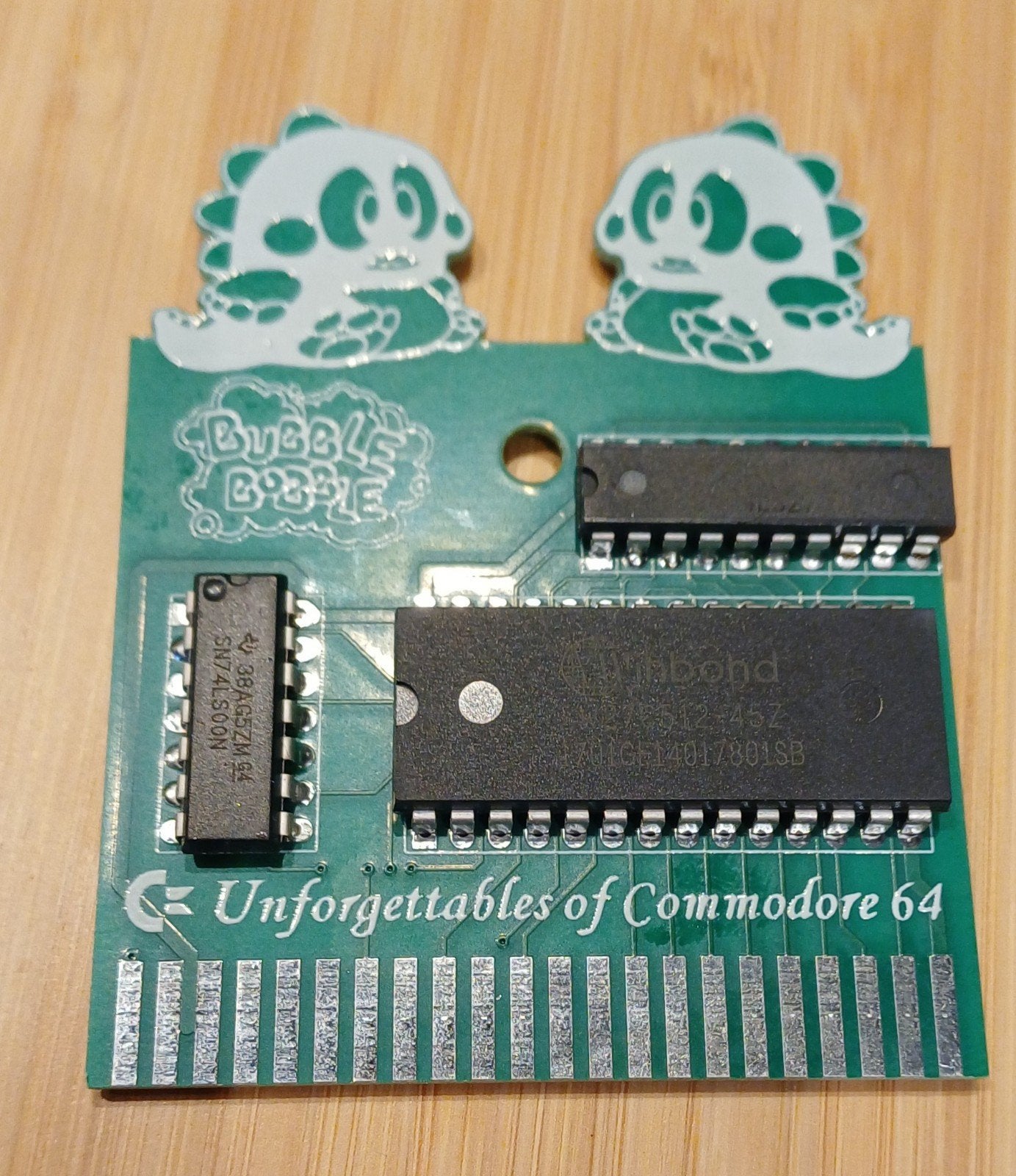 Commodore 64 PCB: Bubble Bobble - Plug & Play!, Ophalen of Verzenden, Commodore 64