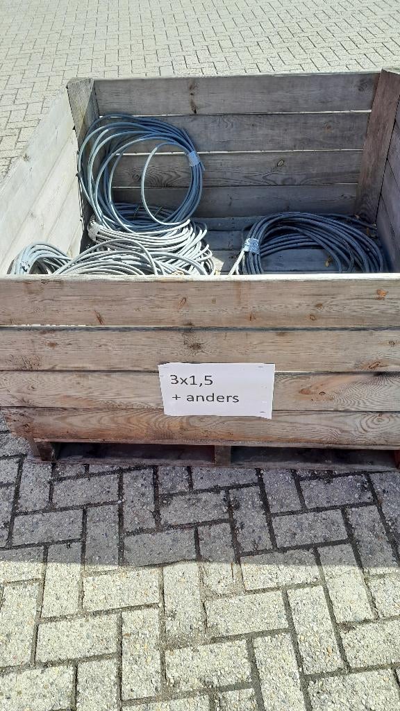 Stroomkabels Electrakabels, Ophalen, Gebruikt, Kabel of Snoer
