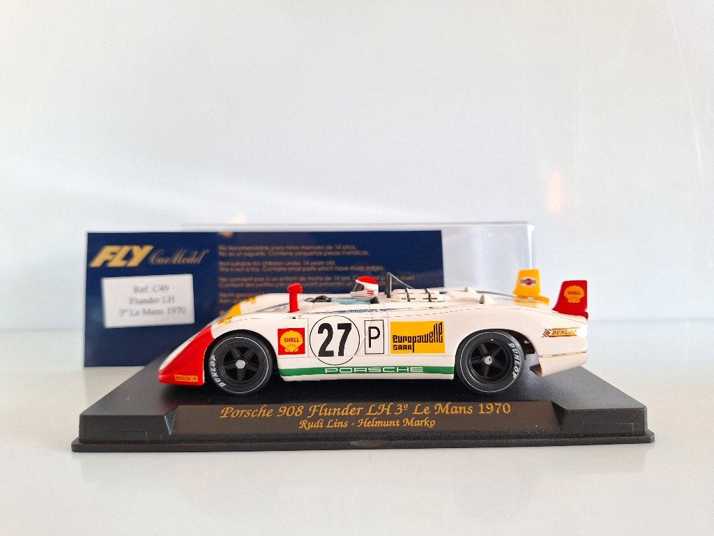 Fly Porsche 908 Flunder LH 24h Le Mans 1970 Fly. Ref: C-49, Overige merken, Racebaan, Fly, Nieuw
