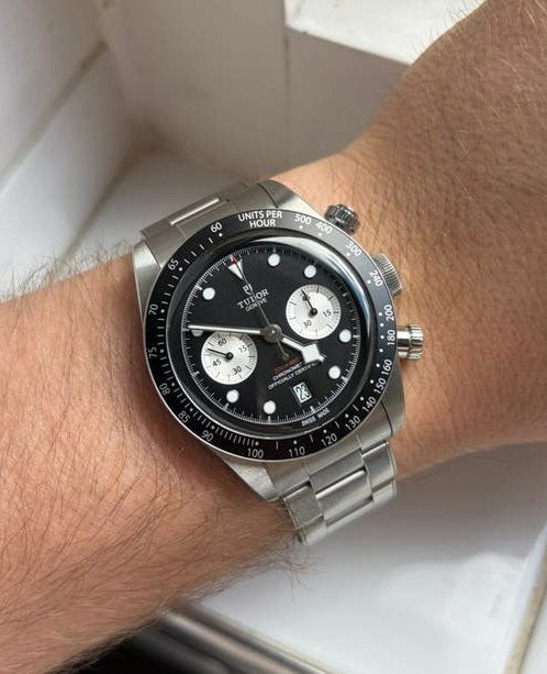 Tudor Black Bay Chrono 79360N – 2023 – Full Set, Ophalen of Verzenden, Zo goed als nieuw, Staal, Overige merken