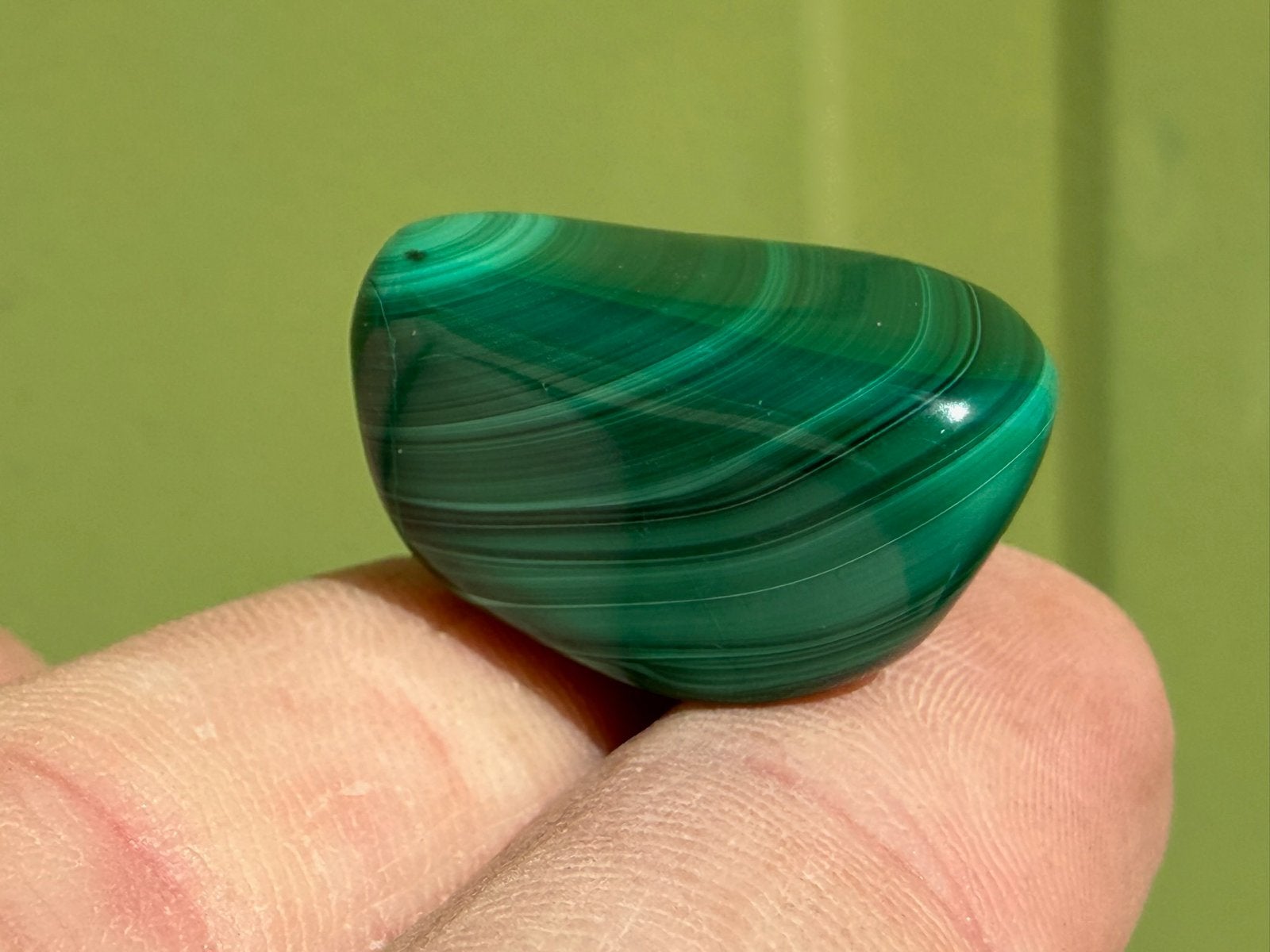 Malachiet broekzaksteen mineralen edelstenen, Ophalen of Verzenden, Mineraal