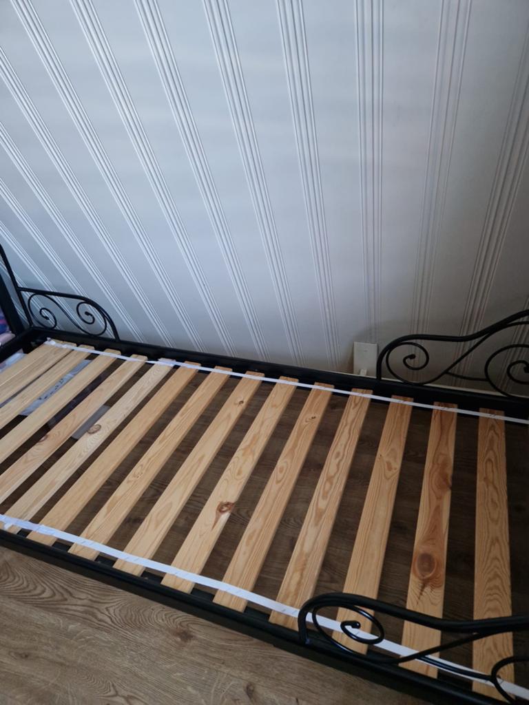 IKEA meegroeibed met matras - nette staat, Kinderen en Baby's, Kinderkamer | Bedden, Gebruikt, Minder dan 140 cm, 70 tot 85 cm