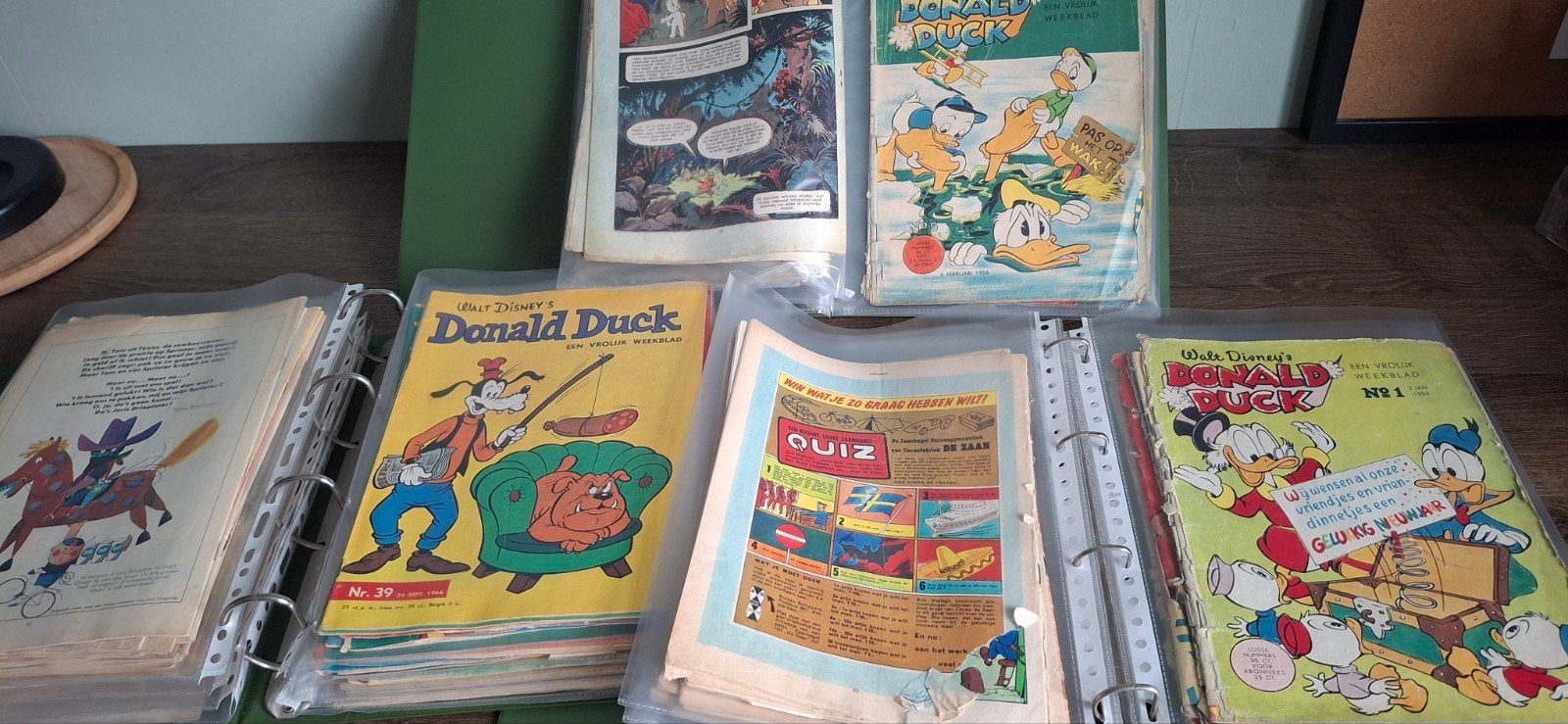 Donald Duck's 1955-1967, Boeken, Gelezen, Ophalen of Verzenden, Disney Donald Duck, Meerdere stripboeken