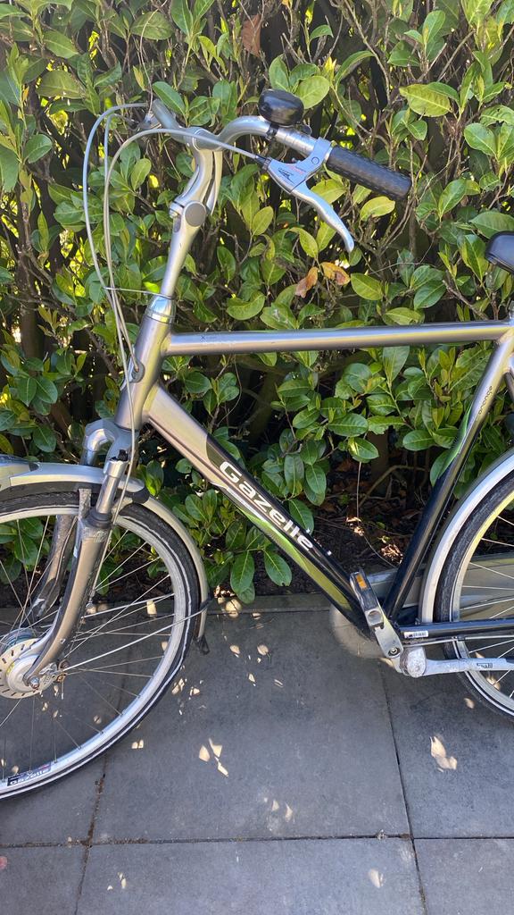 Gazelle herenfiets - Comfortabel en betrouwbaar, Fietsen en Brommers, Ophalen of Verzenden, Gebruikt, Minder dan 10 versnellingen