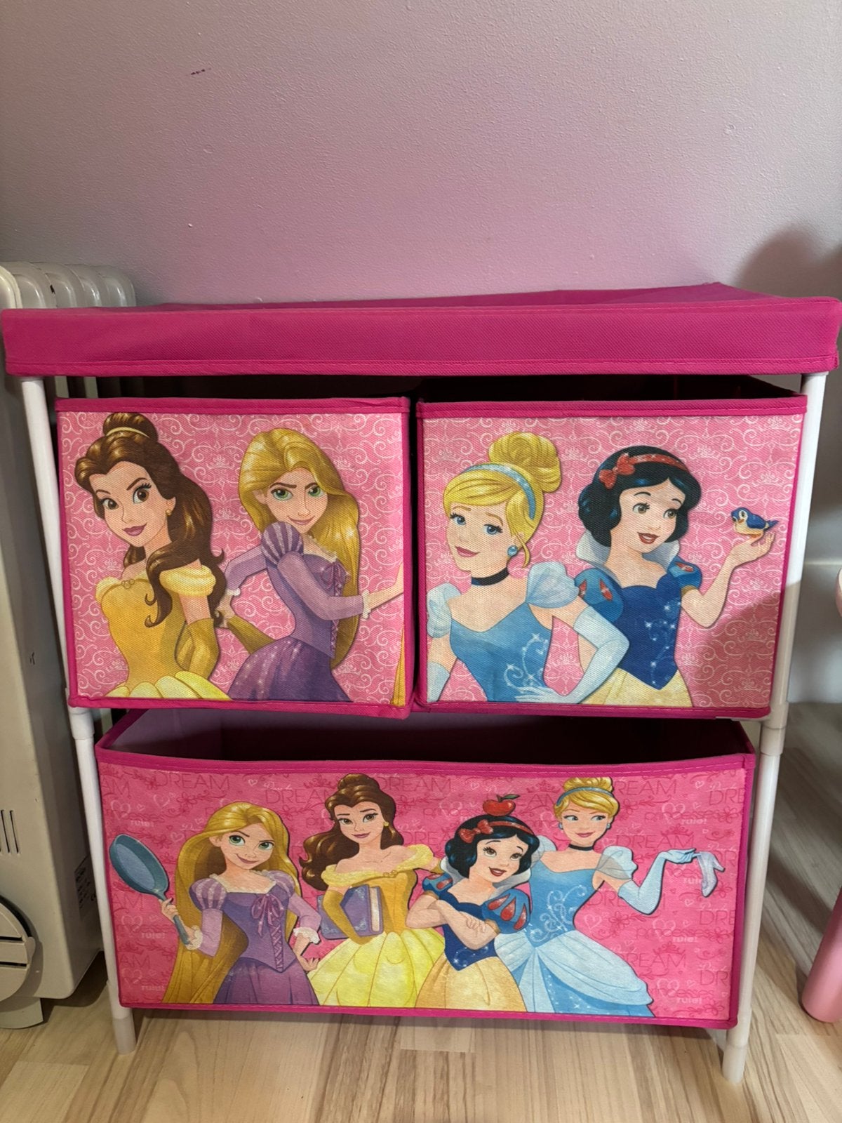 Disney prinessen opberg kastje, Ophalen, Zo goed als nieuw, Kast