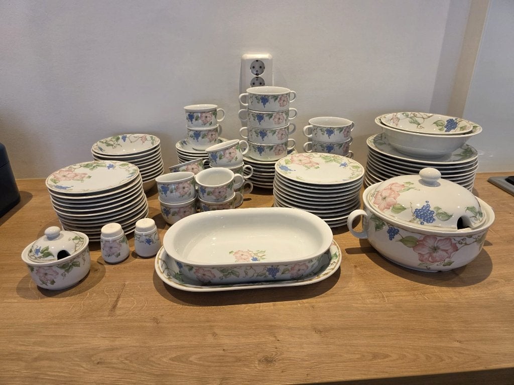 8 tot 12 delig servies Seltmann Weiden, Ophalen, Gebruikt, Overige merken, Overige stijlen