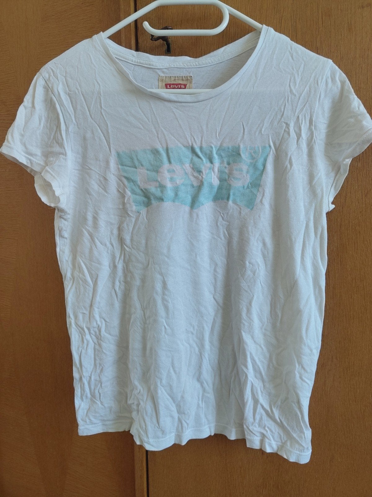 Wit Levi's T-shirt met korte mouwen, Wit, Ophalen of Verzenden, Korte mouw, Maat 36 (S)