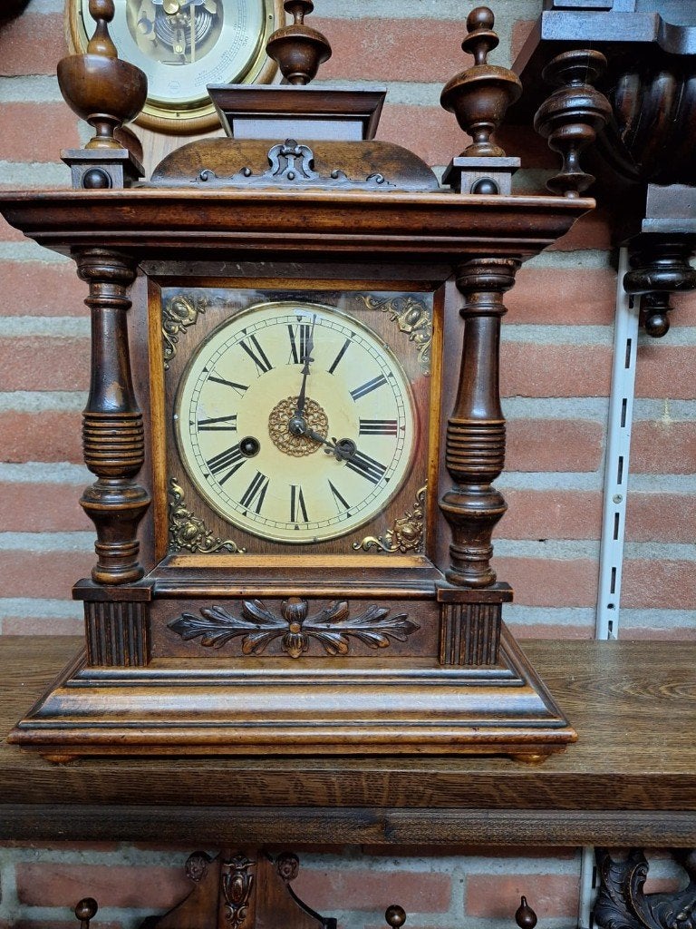 MOOIE GROTE TAFEL KLOKKEN,,, Antiek en Kunst, Antiek | Klokken, Ophalen of Verzenden