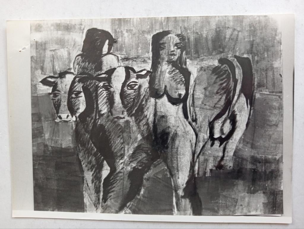 Marja Lemaire galerie de Stenen Uil Eindhoven persfoto, Ophalen of Verzenden