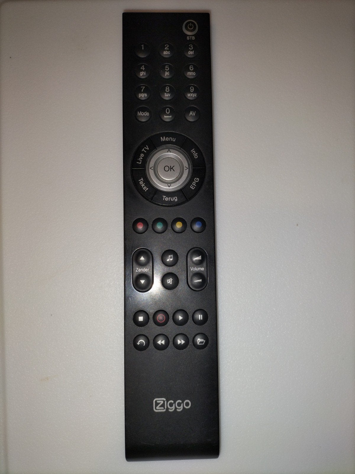 Originele Ziggo afstandsbediening Cisco HD-recorder, Ophalen of Verzenden, Origineel