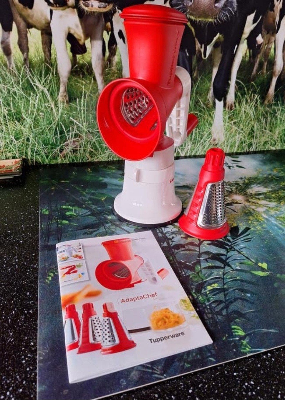 Tupperware AdaptaChef met diverse opzetstukken, Huis en Inrichting, Keuken | Tupperware, Ophalen of Verzenden