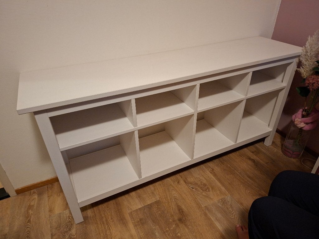 Hemnes vakkenkast / sidetable, Ophalen, Met plank(en), 150 tot 200 cm, Minder dan 100 cm