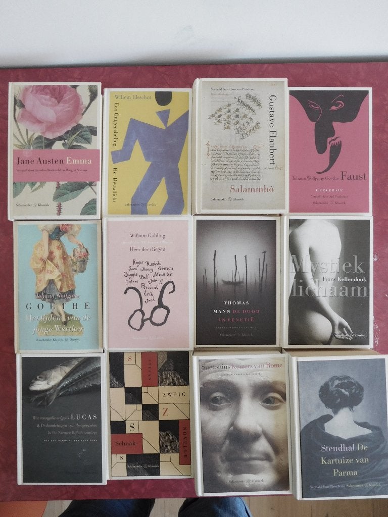 Salamander Klassiek Austen Goethe Suetonius Golding Stendhal, Ophalen of Verzenden, Gelezen