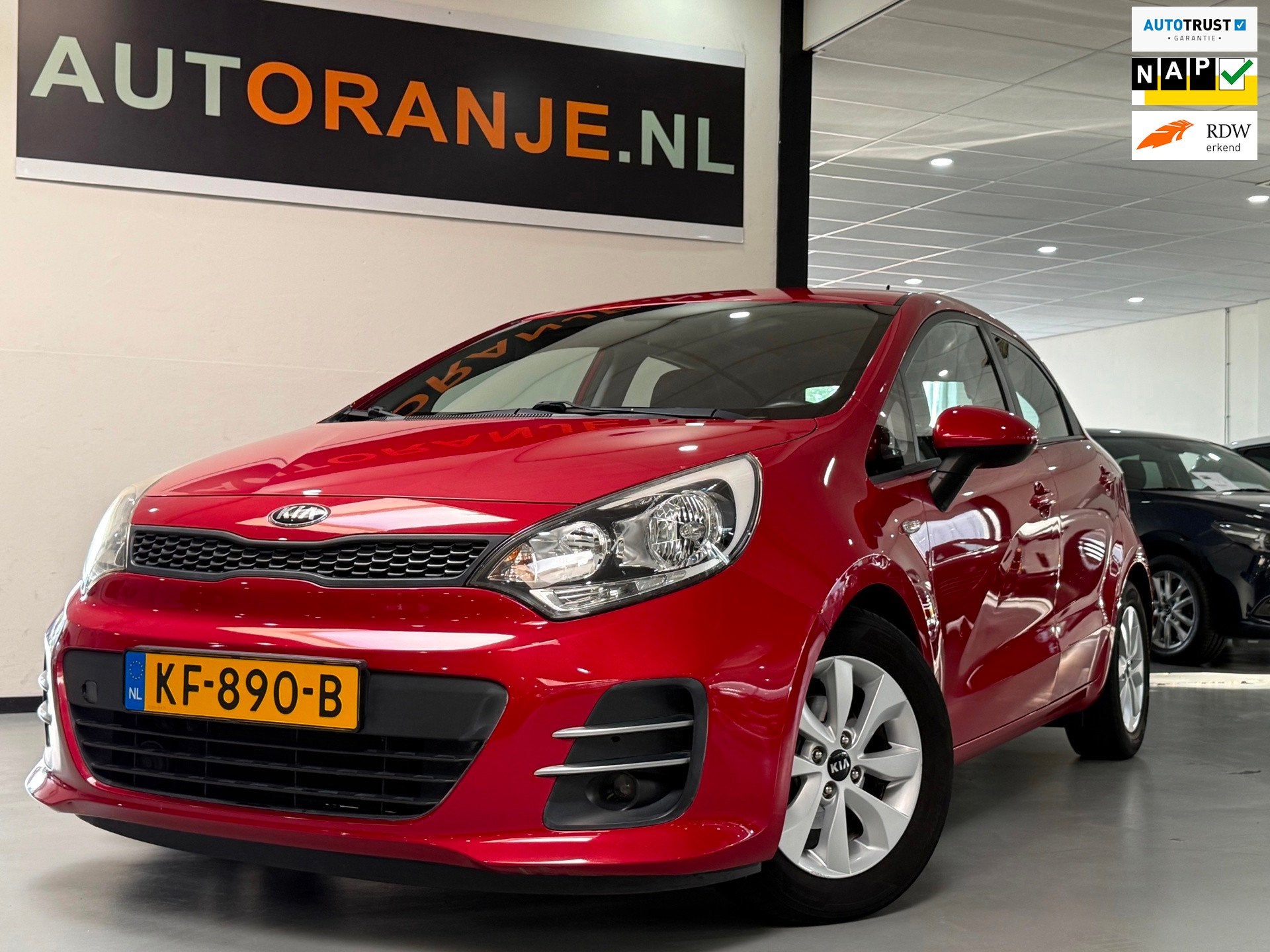 Kia Rio 1.2 CVVT ComfortPlusLine Navigator-Cruise-Navi+Camer, Auto's, 1027 kg, 450 kg, Euro 6, 4 cilinders