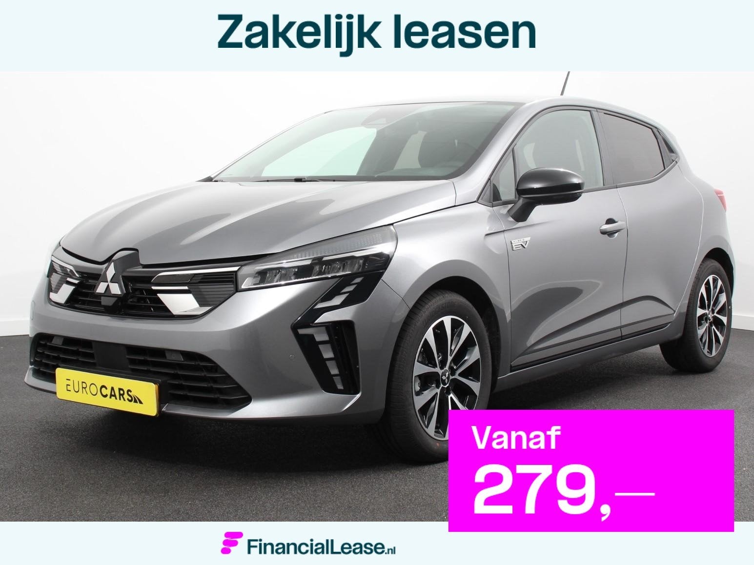 Mitsubishi Colt 1.6 HEV Intense Automaat DEMO Navigatie Appl, Stof, Gebruikt, 4 cilinders, Bedrijf