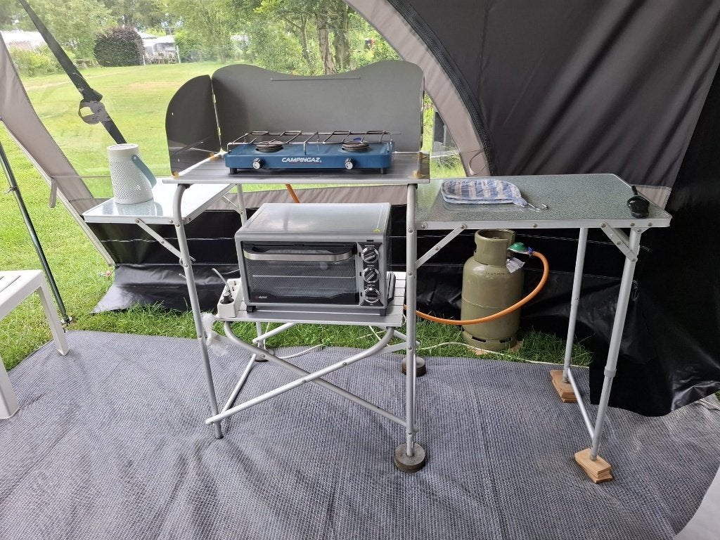 kooktafel, Ophalen, Gebruikt
