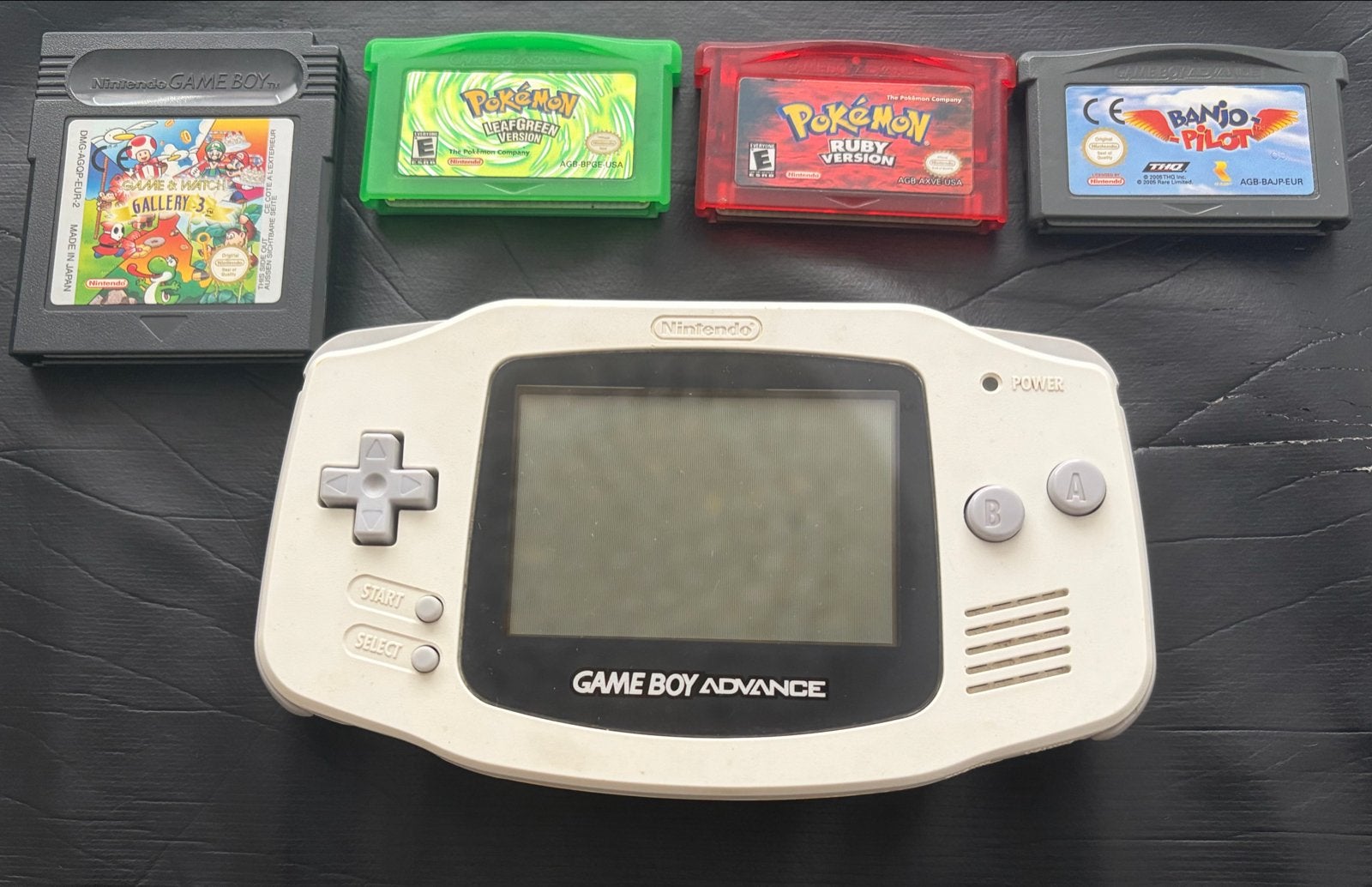 Game Boy Advance met 4 spellen (o.a. Pokémon), Spelcomputers en Games, Spelcomputers | Nintendo Game Boy, Ophalen of Verzenden