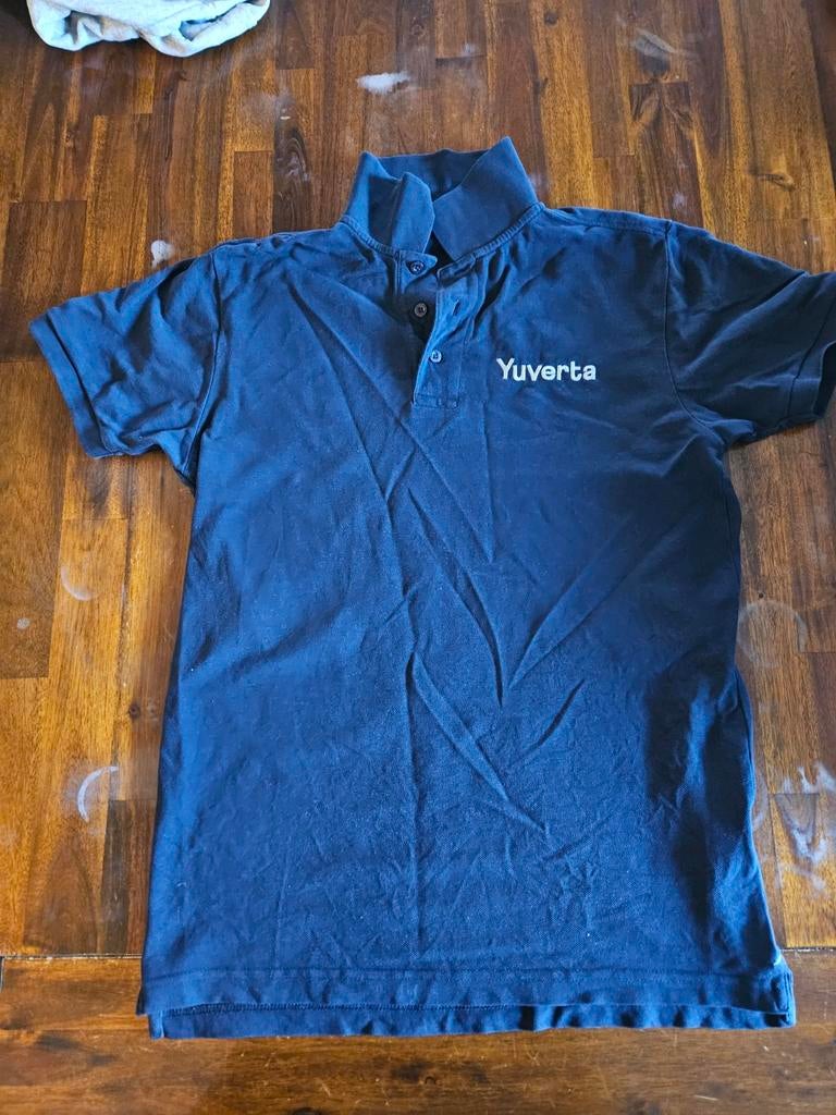 Donkerblauw Yuverta polo shirt - Maat M, Yuverta, Ophalen of Verzenden, Gedragen, Maat 48/50 (M)