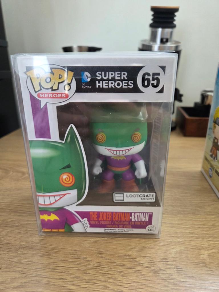 Funko Pop! The Joker Batman-Batman #65 Super Heroes, Ophalen of Verzenden, Zo goed als nieuw