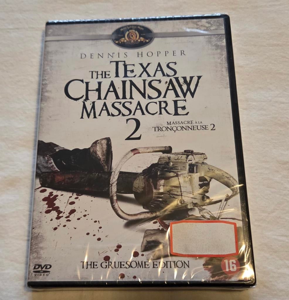 MGM The Texas Chainsaw Massacre 2 Sealed Dvd Horror, Cd's en Dvd's, Dvd's | Horror, Vanaf 16 jaar, Ophalen of Verzenden, Nieuw in verpakking