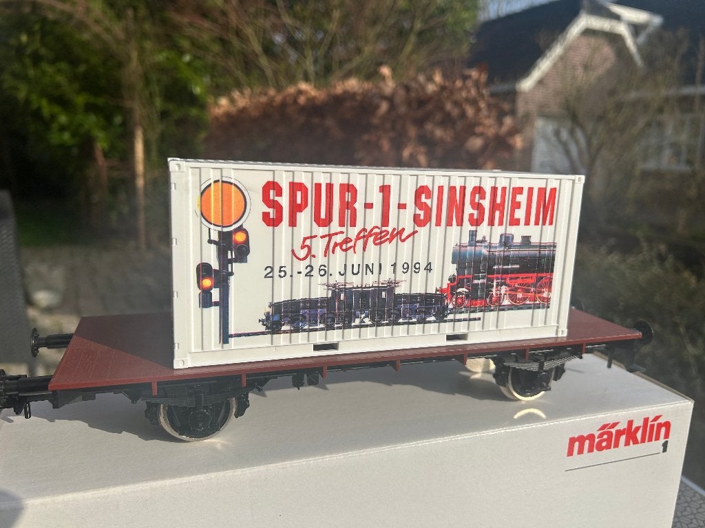Marklin Spoor 1 80014 OVP Museumwagen 1994 Technik Sinsheim, Wisselstroom, Ophalen of Verzenden, Märklin, Nieuw