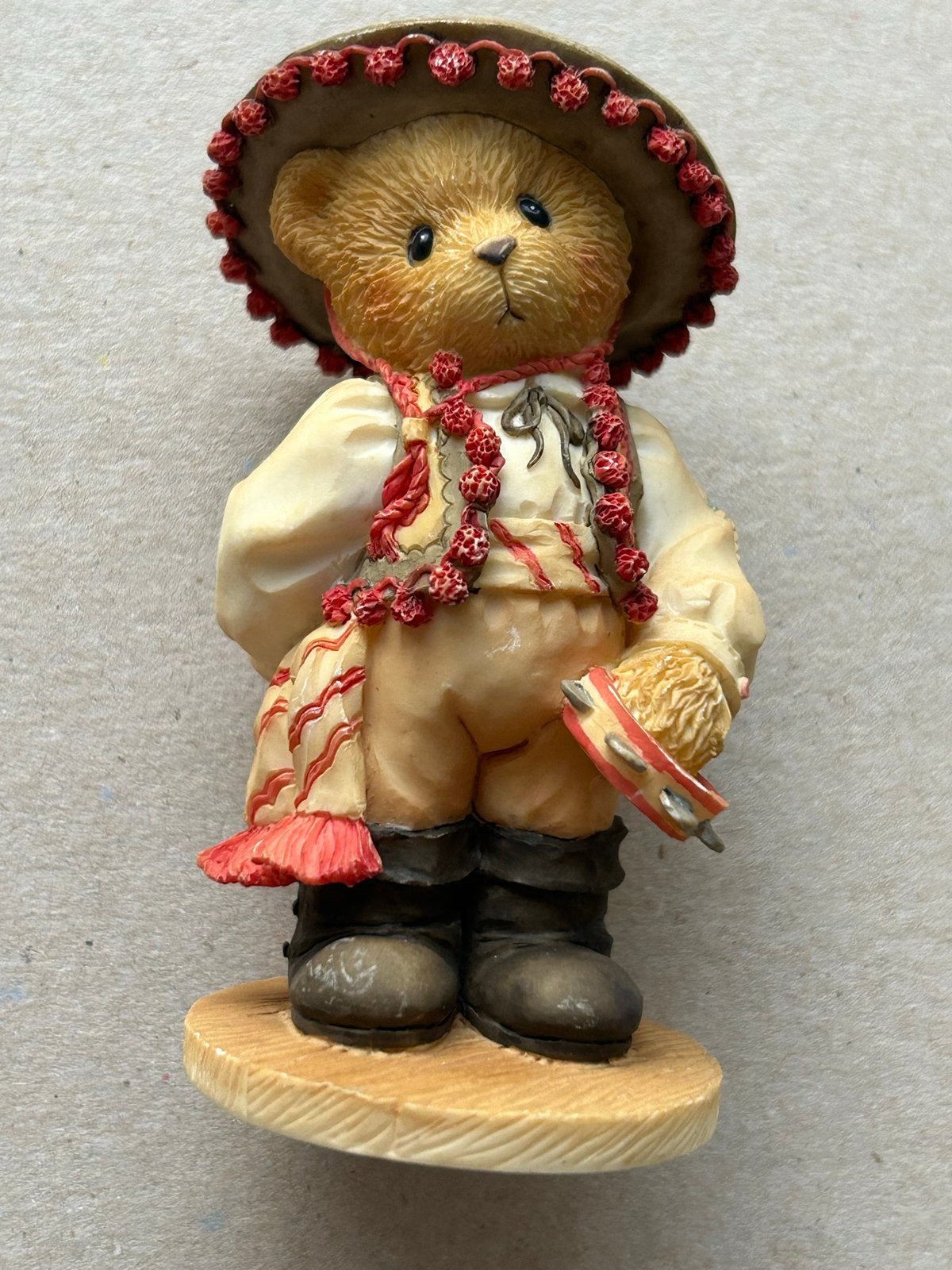 Cherished Teddies 1996 Fernando, Ophalen, Zo goed als nieuw, Beeldje, Cherished Teddies