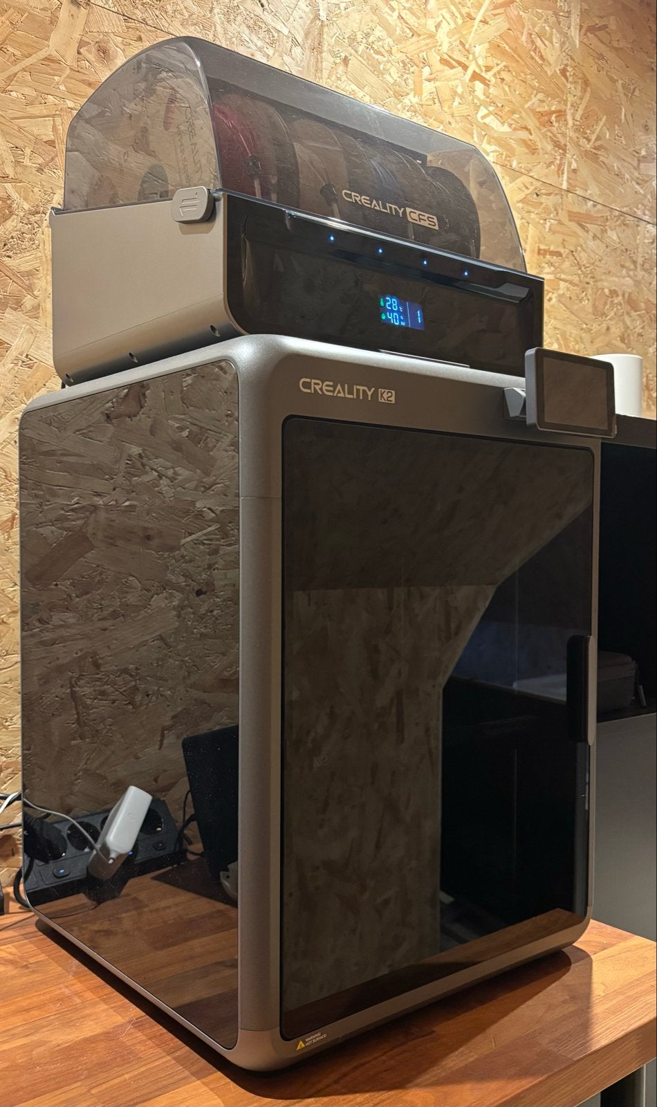 Creality K2 Combo 3D-printer NIEUWSTAAT, Computers en Software, 3D Printers, Ophalen, Ingebouwde Wi-Fi, Zo goed als nieuw, Filament