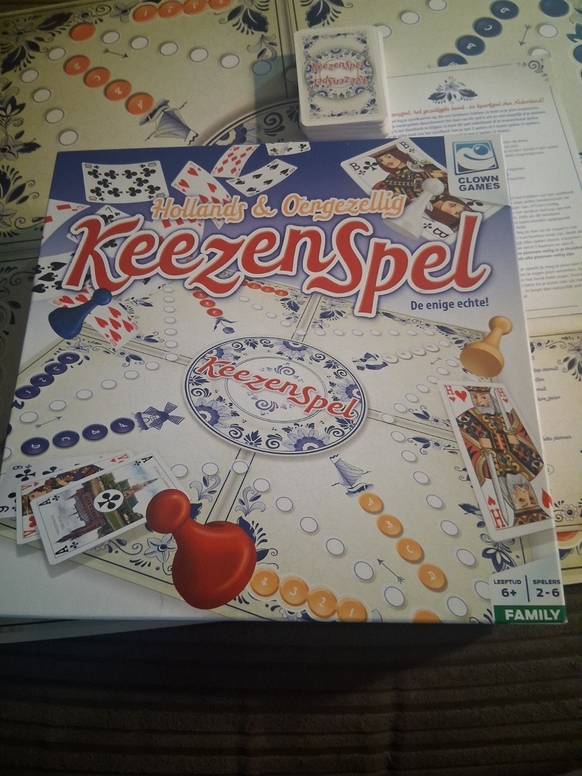 Keezenspel, Ophalen of Verzenden, Zo goed als nieuw