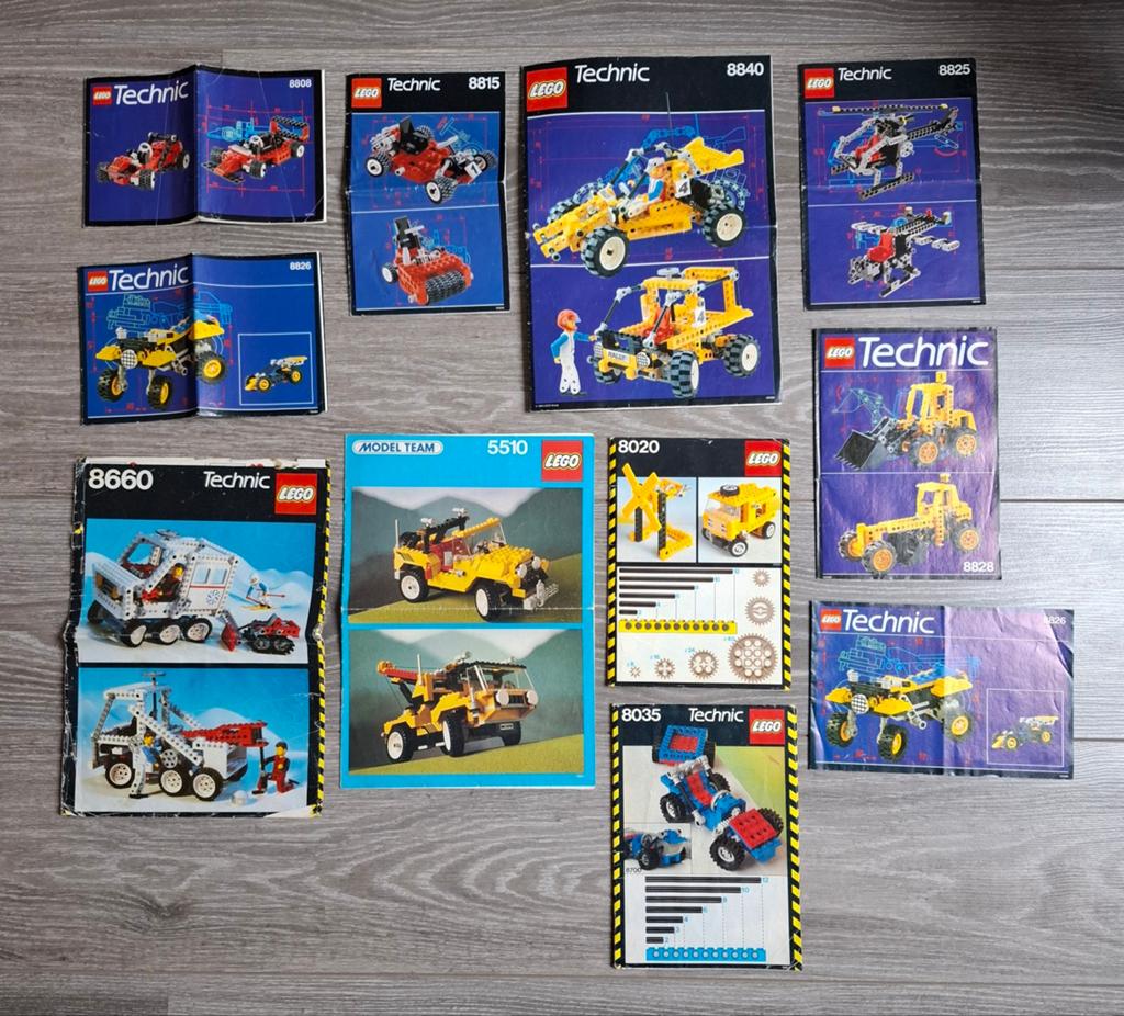 Lego Tecnic boekjes, Kinderen en Baby's, Speelgoed | Duplo en Lego, Ophalen of Verzenden