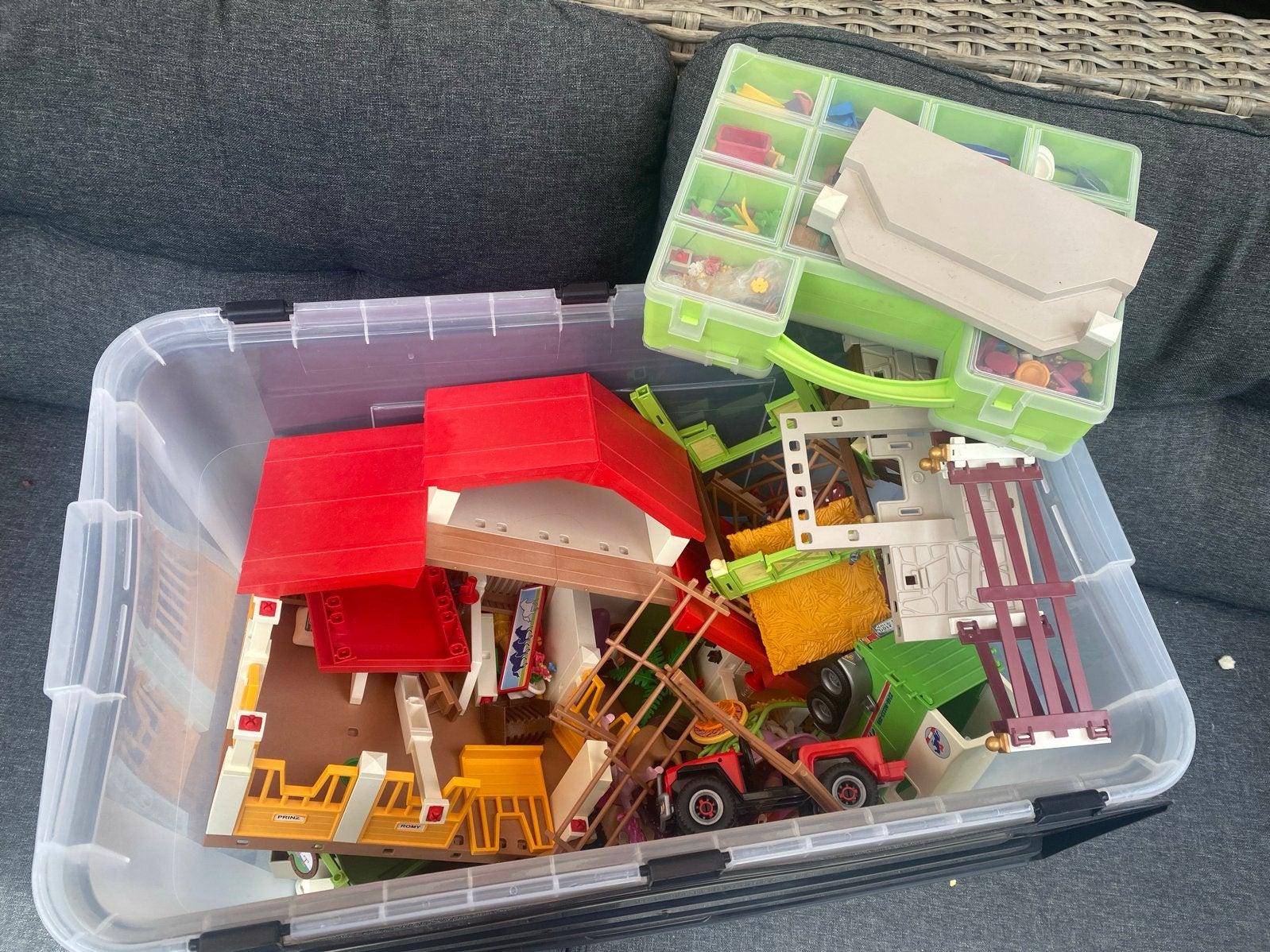 Grote Playmobil Manege Set - Veel speelplezier!, Gebruikt, Gebouw, Complete set, Ophalen of Verzenden