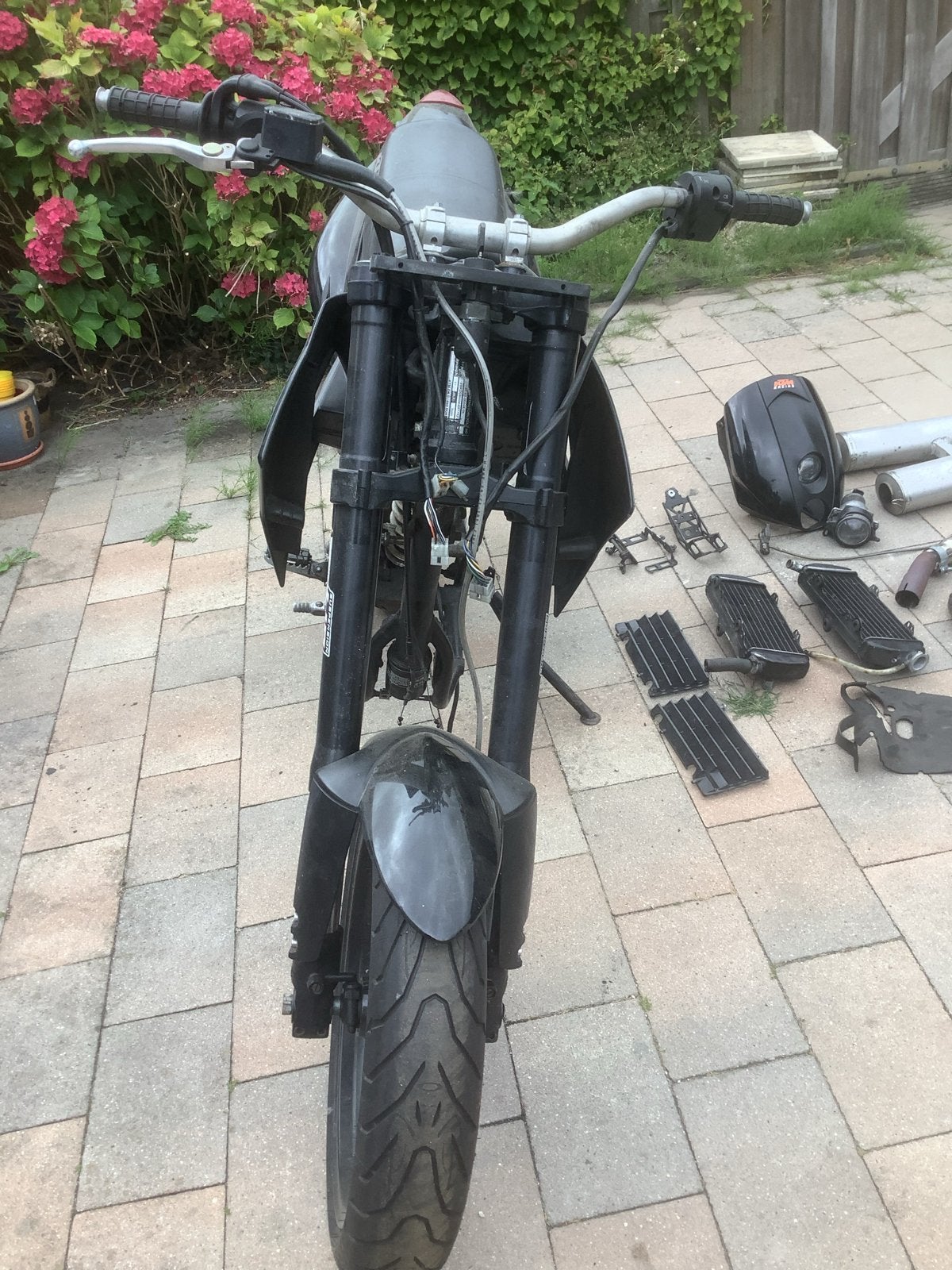 KTM Duke 625 640 project met kenteken, Motoren, Ophalen, Gebruikt