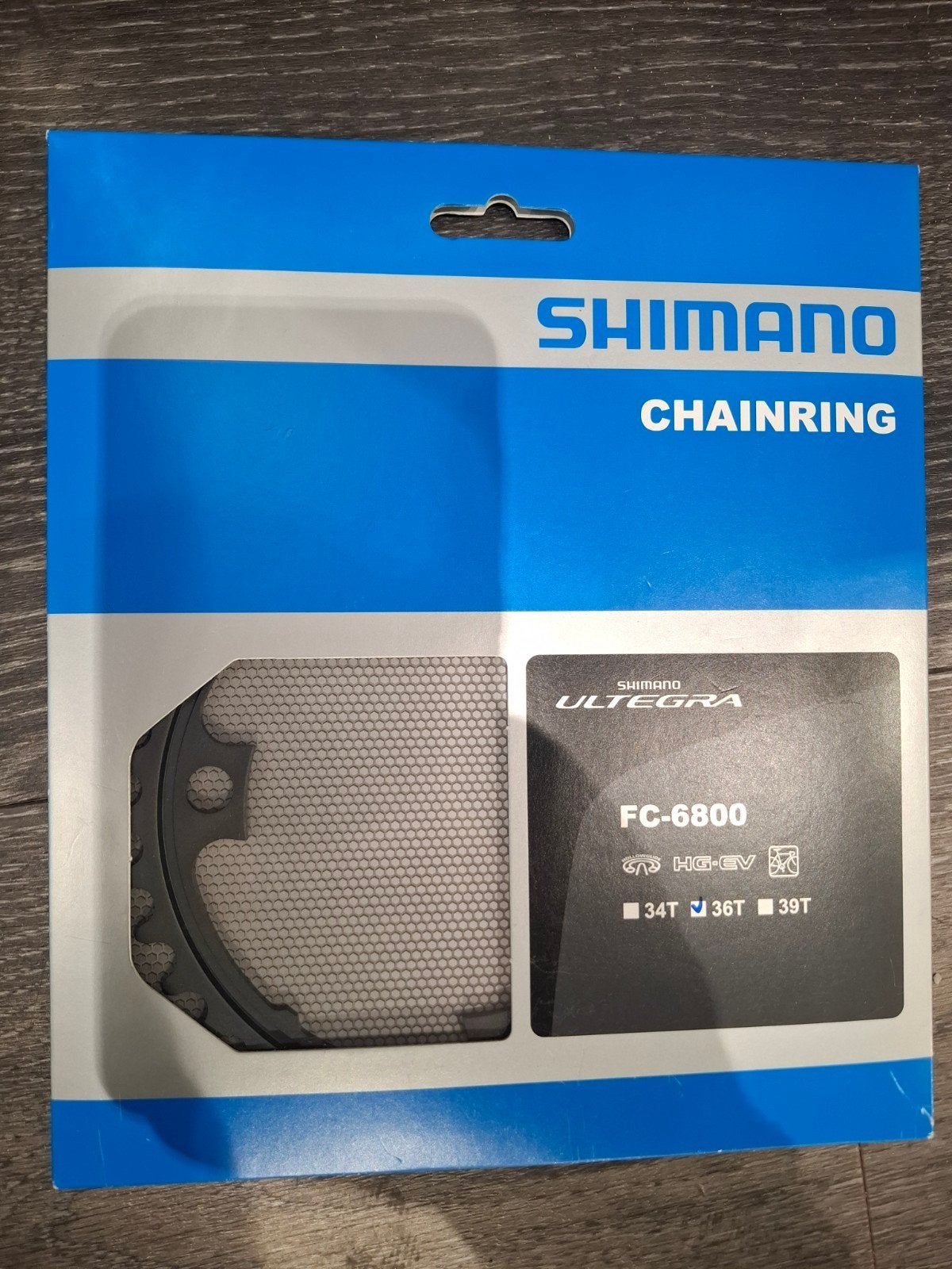 Shimano Ultegra FC-6800 Kettingblad 36T, Nieuw, Ophalen of Verzenden, Derailleur of Ketting, Aluminium