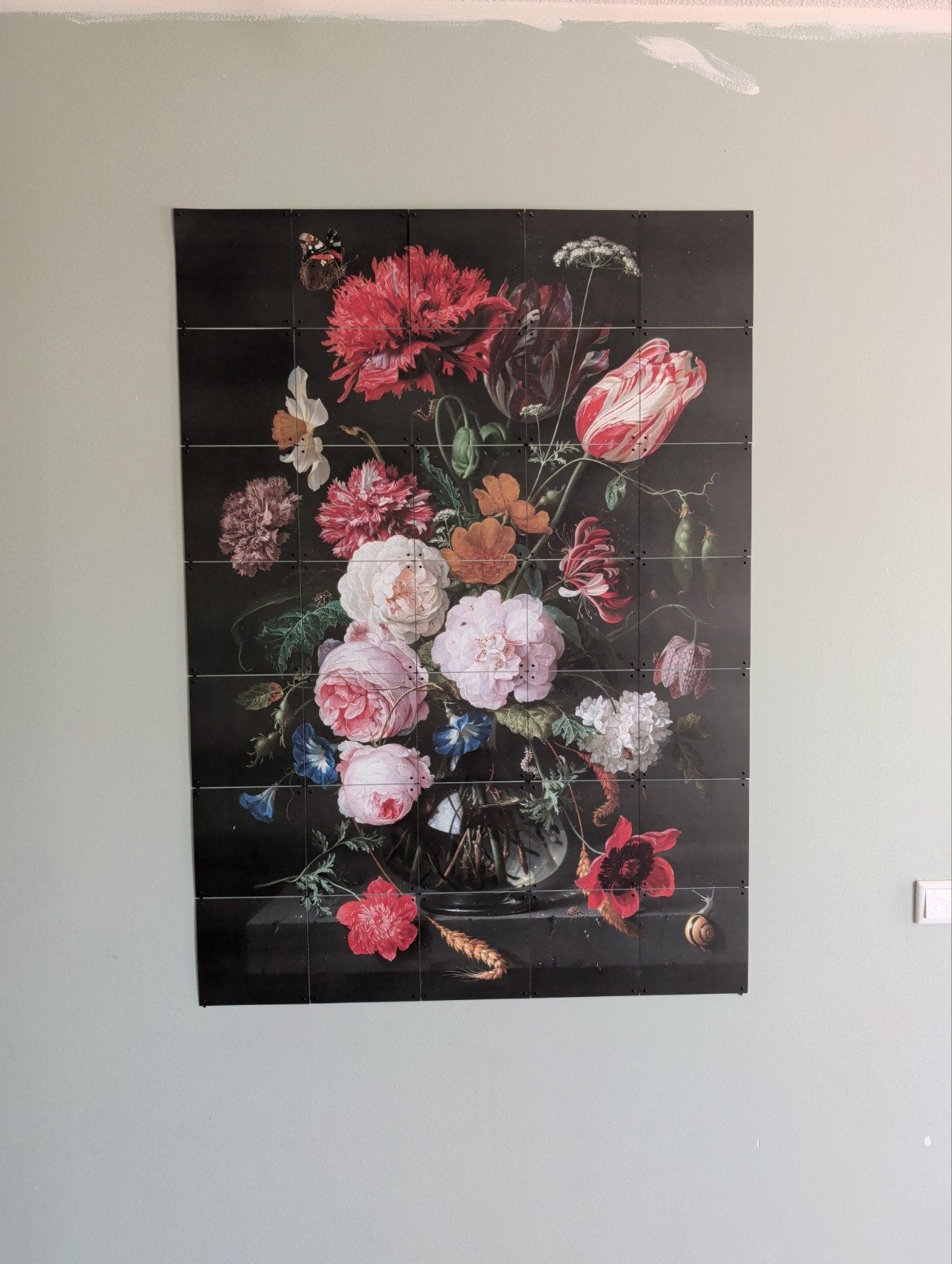 IXXI wanddecoratie bloemen 100x140 cm, Huis en Inrichting, Woonaccessoires | Schilderijen, Tekeningen en Foto's, Ophalen of Verzenden