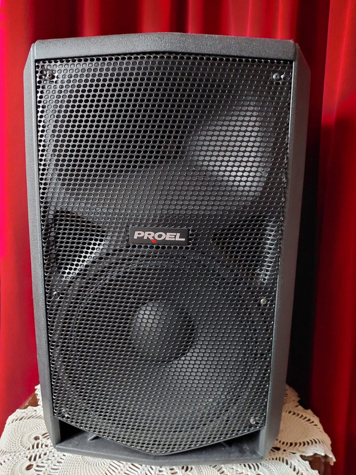 Proel FLASH12P PA-luidsprekerset met statieven en kabels, Ophalen, Zo goed als nieuw, 150 watt of meer, Speakerset