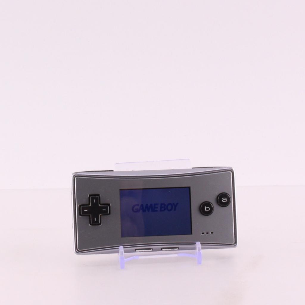 Game Boy Micro Grijs | incl Lader | A-grade, Spelcomputers en Games, Spelcomputers | Nintendo Game Boy, Nintendo, Zo goed als nieuw
