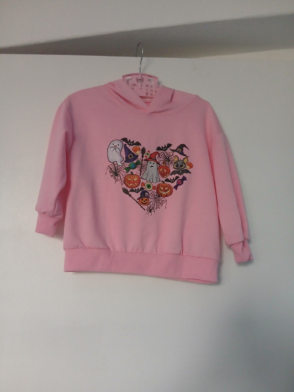 nieuw meisjes trui rose voor halloween maat 86/92, Kinderen en Baby's, Babykleding | Maat 86, Ophalen of Verzenden, Nieuw, Meisje