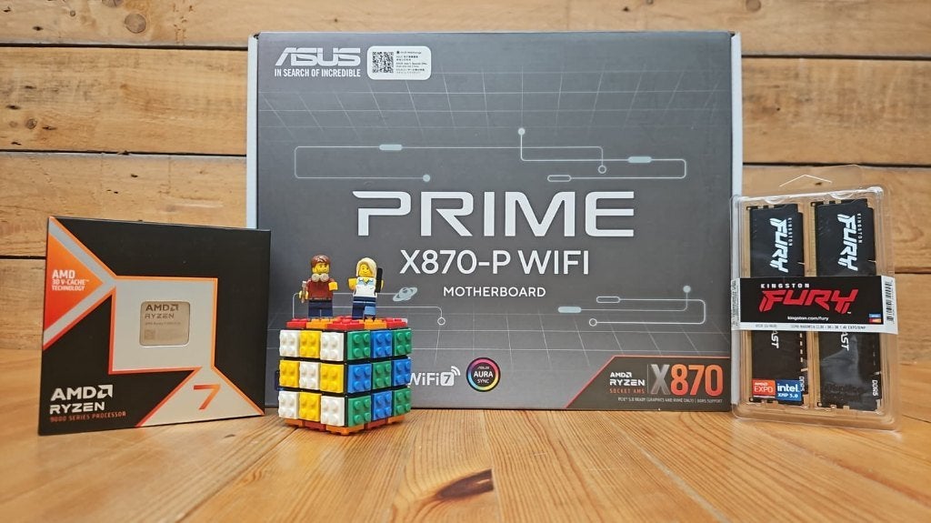 AMD Ryzen 9800X3D PRIME X870 32GB Upgradeset, Computers en Software, 8-core, Nieuw, Ophalen of Verzenden, AMD Ryzen 7