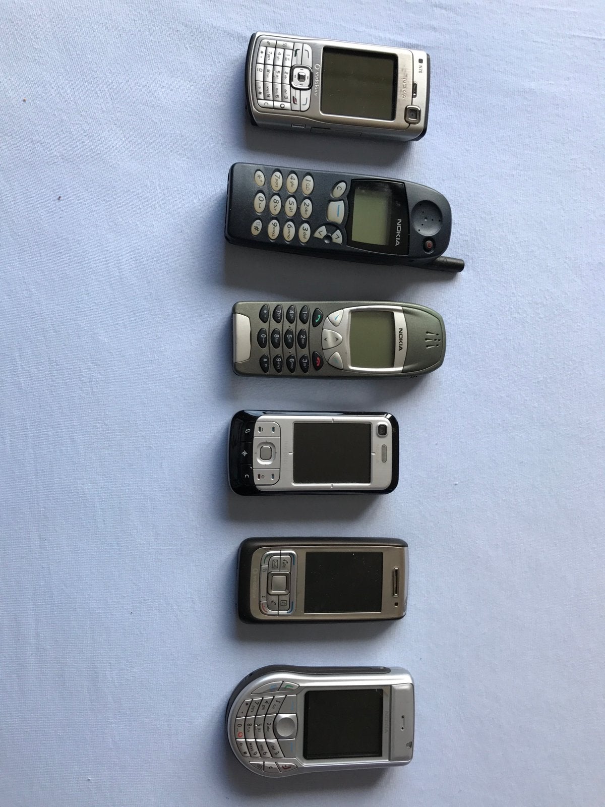 Nokia, diverse modellen, Ophalen, Gebruikt, Zwart