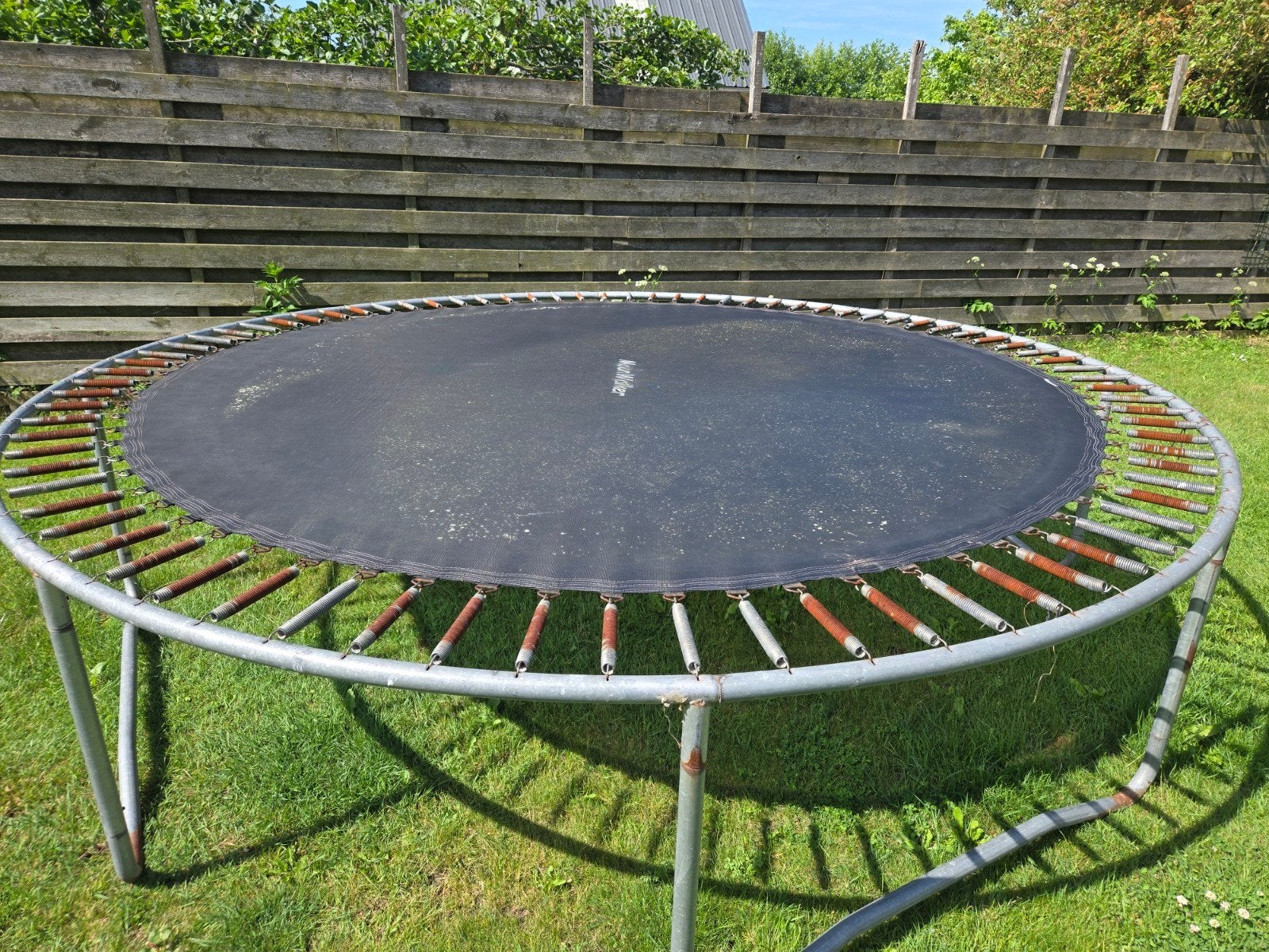 Moonwalker trampoline 3m, Ophalen, Gebruikt