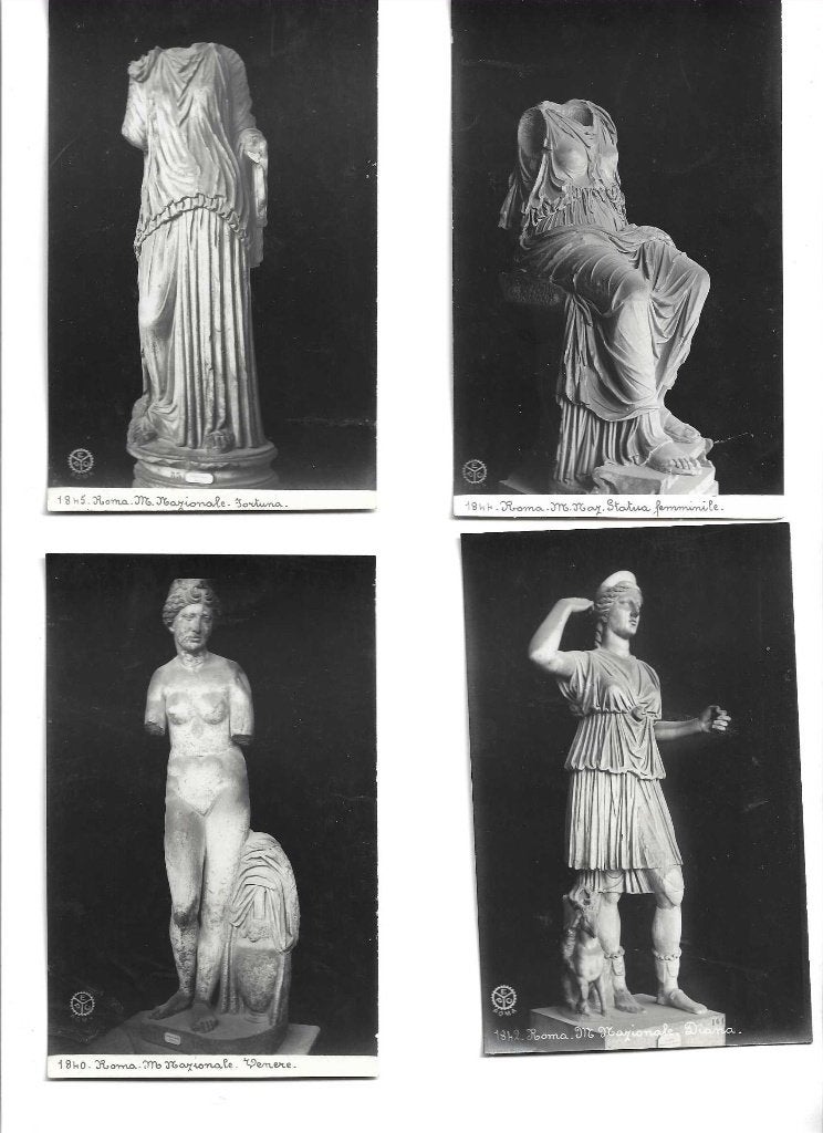 rome  museum national 32x ansichten 1920  nr 1800/1844, Verzenden