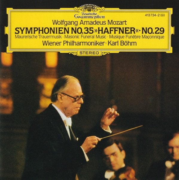 MOZART Symphonien no. 35 & 29 CD BÖHM DG NIEUWSTAAT, Ophalen of Verzenden, Classicisme, Zo goed als nieuw, Orkest of Ballet