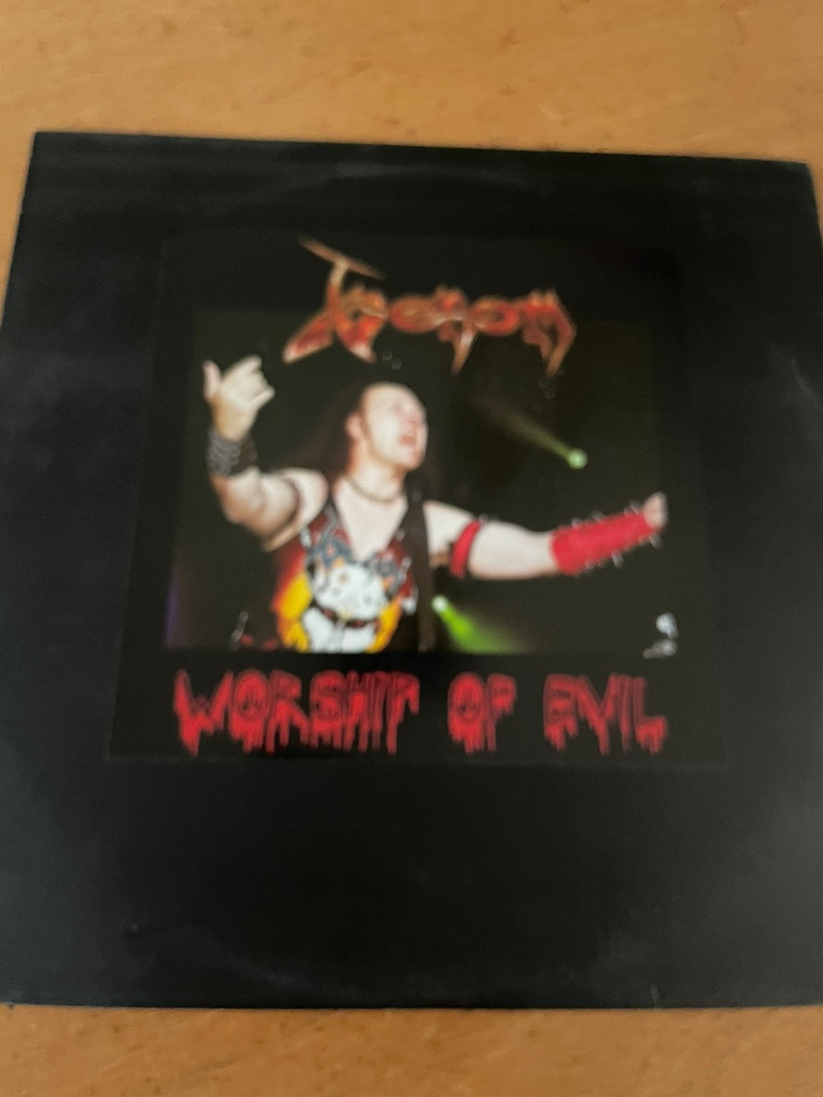 Venom - worship of evil lp, Ophalen of Verzenden, Zo goed als nieuw