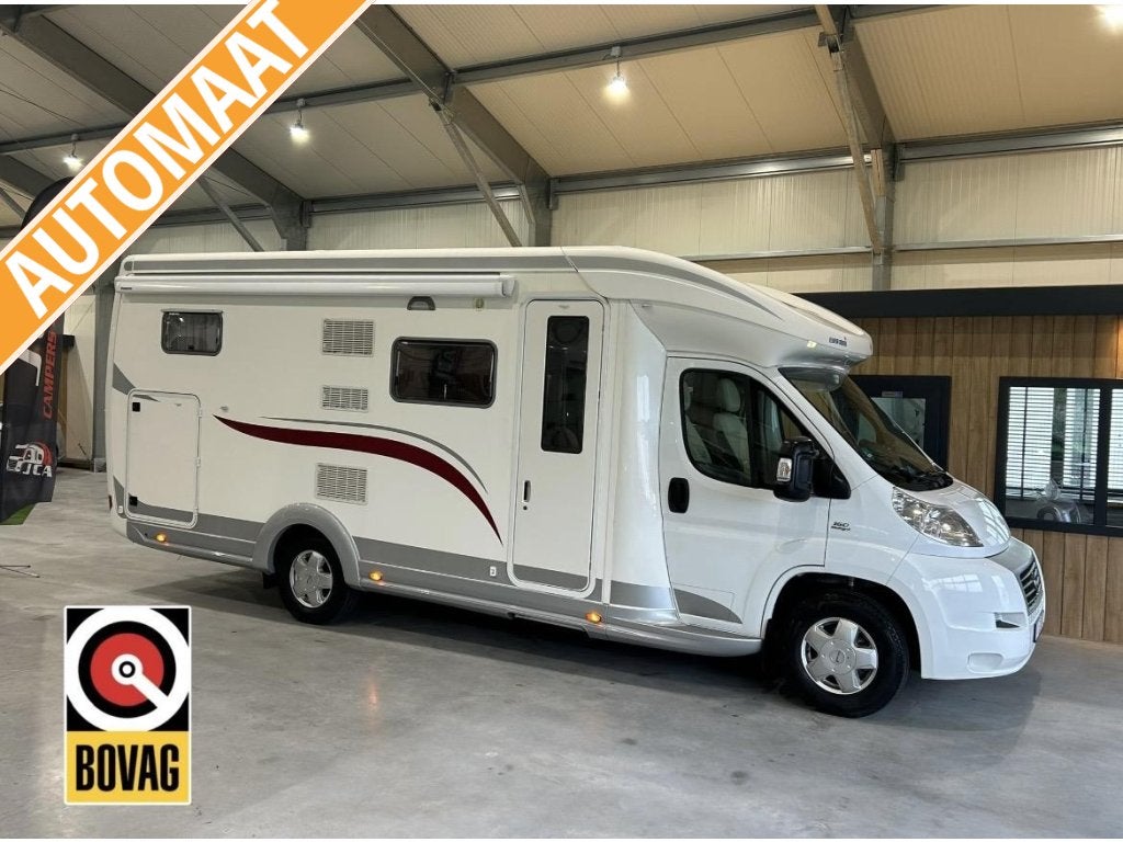 Eura Mobil CONTURA 700EB AUTOMAAT Fiat Ducato 160PK, Caravans en Kamperen, Automaat, Luifel, Afzuigkap, 7 tot 8 meter