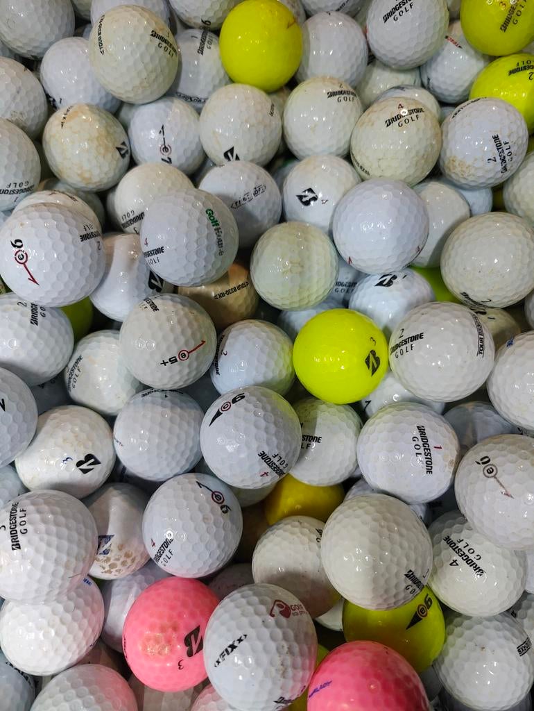 Gebruikte Bridgestone golfballen 100 stuks, Sport en Fitness, Golf, Ophalen of Verzenden, Bal(len)