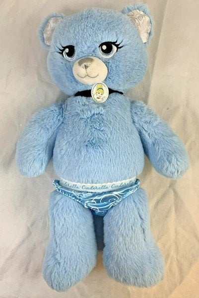 Assepoester Build-A-Bear knuffel teddybeer blauw pluche beer, Coolsingel 104, 3011 AG Rotterdam, Netherlands, Disney, Verzenden