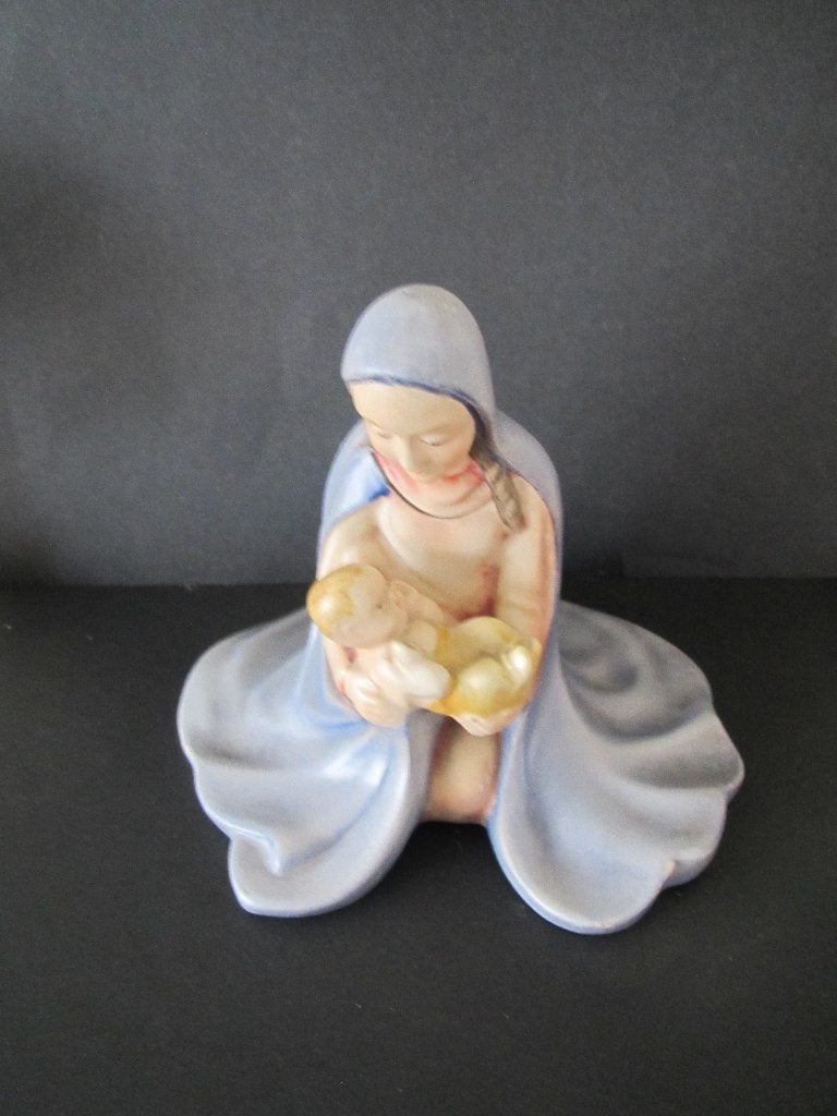 Maria met kind   B S J  Venlo, Antiek en Kunst, Verzenden