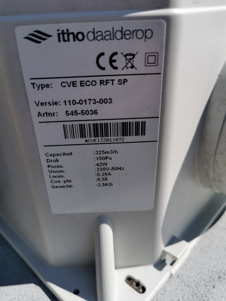 Afzuiger, Doe-het-zelf en Verbouw, Ventilatie en Afzuiging, Ophalen, Gebruikt, Afzuiger