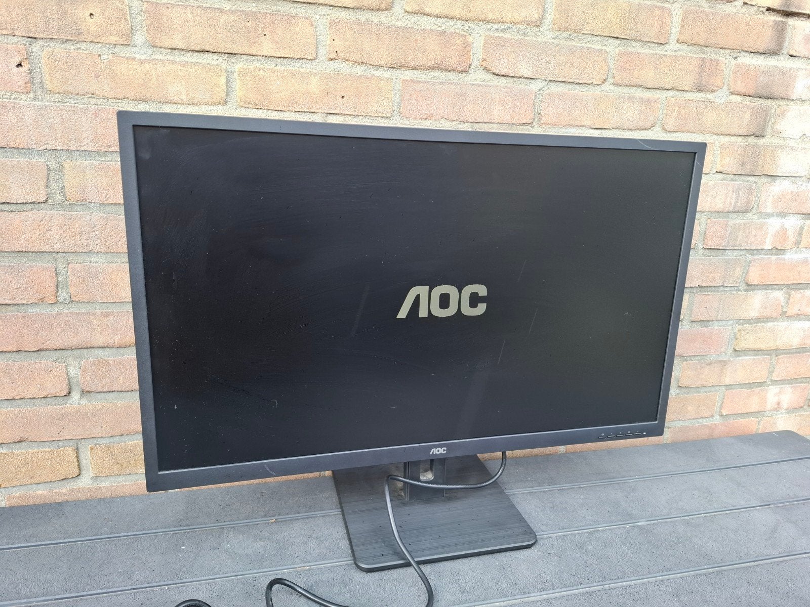 aoc Q32E2N. 31,5 inch beeldscherm pc monitor, Computers en Software, Ophalen, 60 Hz of minder, IPS
