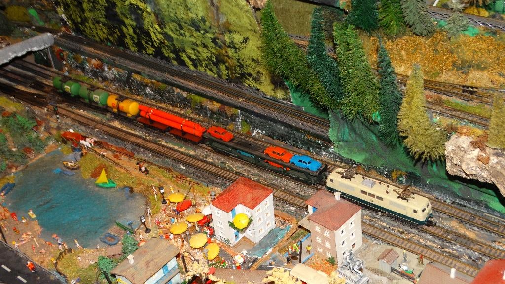 Lima trein HO adv 17, Hobby en Vrije tijd, Modeltreinen | H0, Gelijkstroom, Ophalen of Verzenden, Analoog, Lima